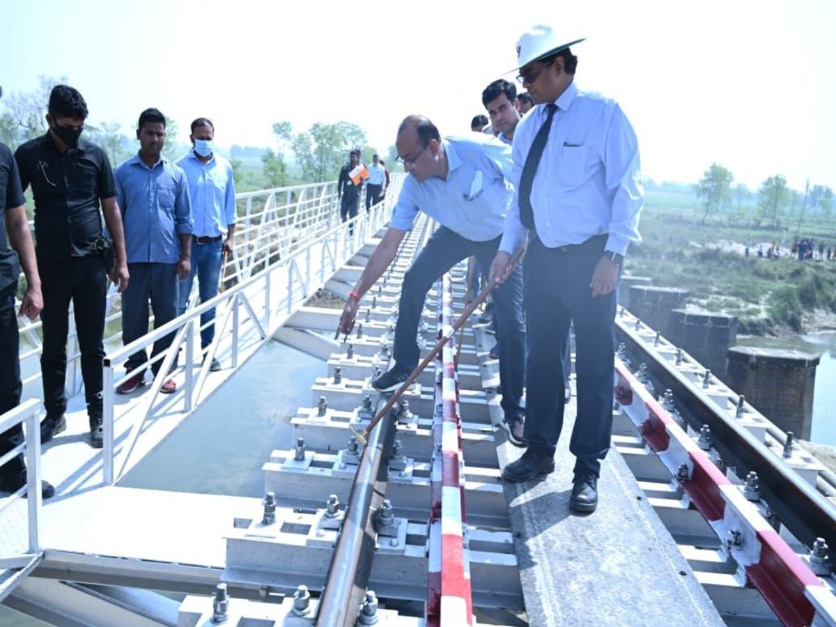 महाप्रबंधक अनुपम शर्मा पूर्व मध्य रेल ने किया समस्तीपुर मंडल का वार्षिक निरीक्षण