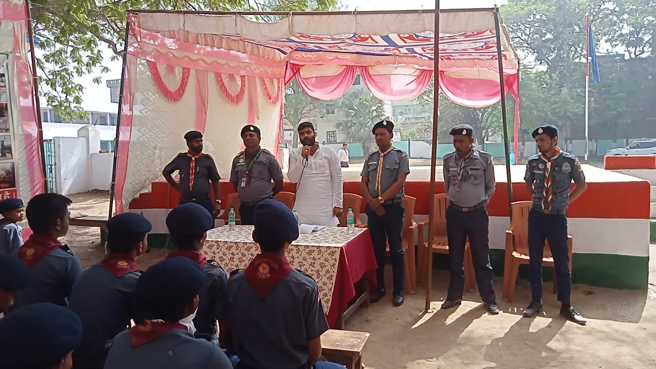 कैमूर में बिहार राज्य भारत स्काउट और गाइड का किया गया जिला स्तरीय तृतीय सोपान प्रशिक्षण सह परीक्षण शिविर का आयोजन,