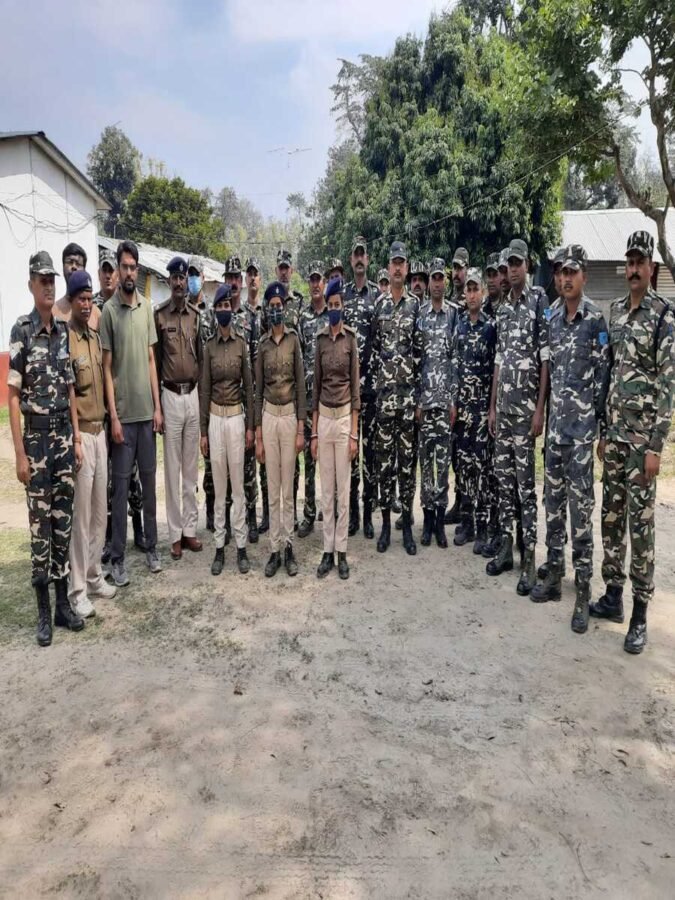 एसएसबी 21 वीं वाहिनी और बिहार पुलिस को सौपी गई वाल्मीकि नगर वन की जिम्मेदारी