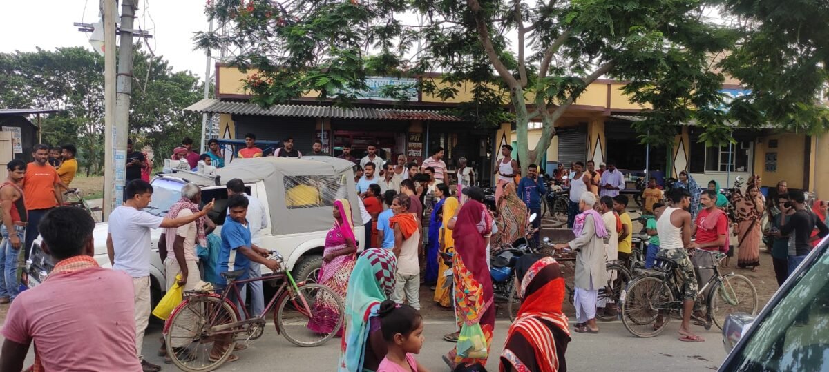 भिड़ंत:सड़क दुर्घटना में बाइक सवार सहित पांच व्यक्ति जख्मी
