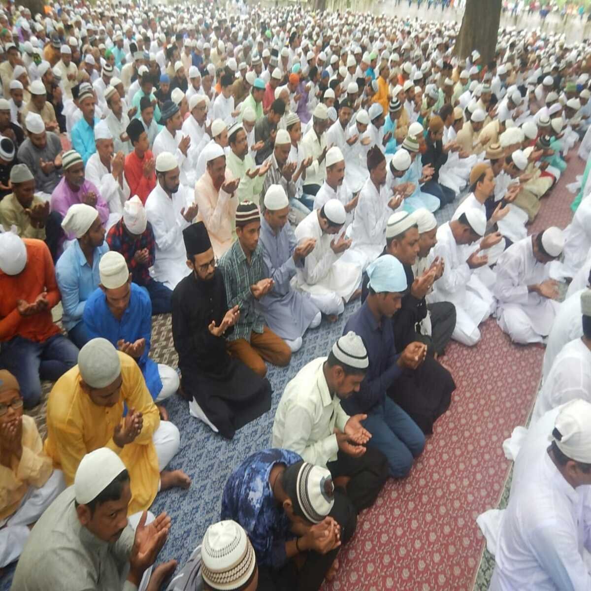 धूमधाम से मनाया गया बकरीद का त्योहार, मस्जिदों में अदा की गई नमाज