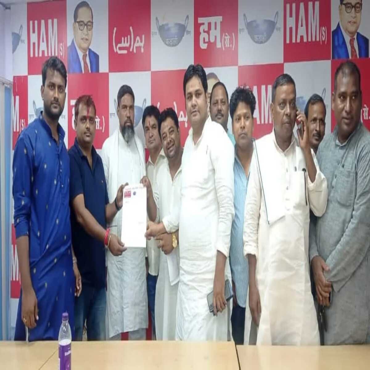 रोहतास: अभिजीत चंद्रवंशी बने हम पार्टी के रोहतास जिलाध्यक्ष 