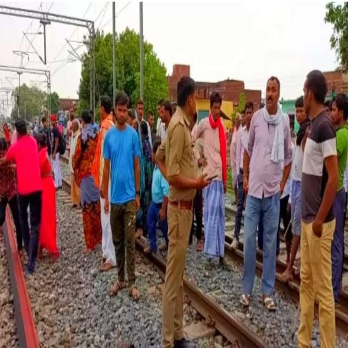 गाजीपुर: ट्रेन की चपेट में आने से वृद्ध महिला की मौत