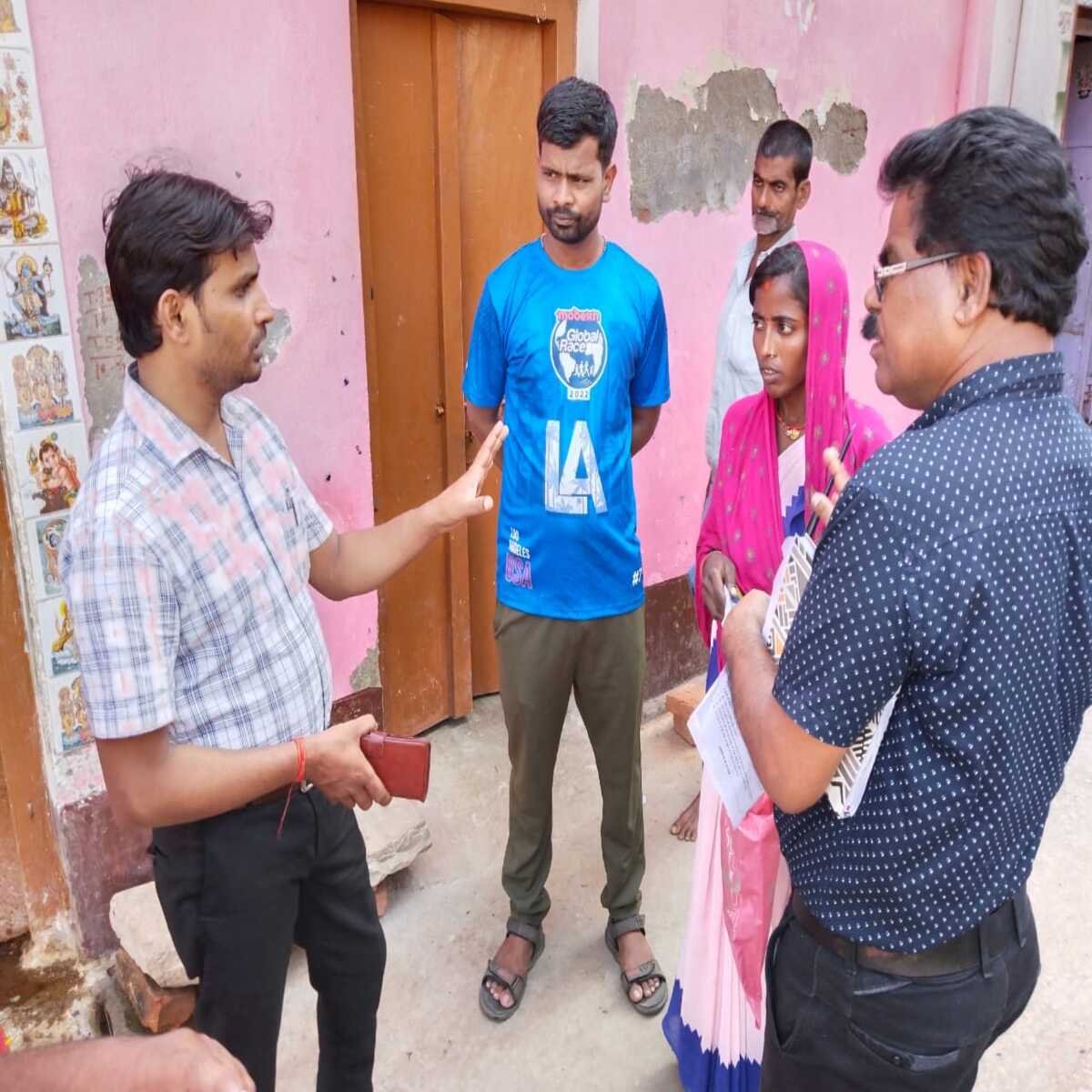 सासाराम : कुष्ठ रोगी खोजी अभियान- अब तक 500 से अधिक मिले कुष्ठ के लक्षण वाले लोग