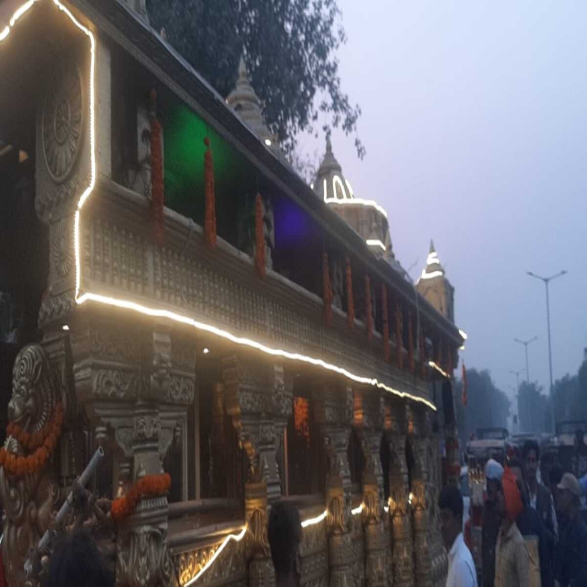 राम राज्य रथ यात्रा पहुँचा सासाराम 