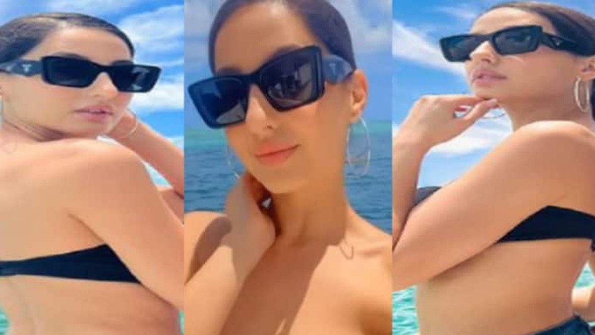 Nora Fatehi Bikini Dance: बिकिनी पहन नोरा फतेही ने दिखाए किलर डांस मूव्स, इंटरनेट पर वायरल हुआ वीडियो