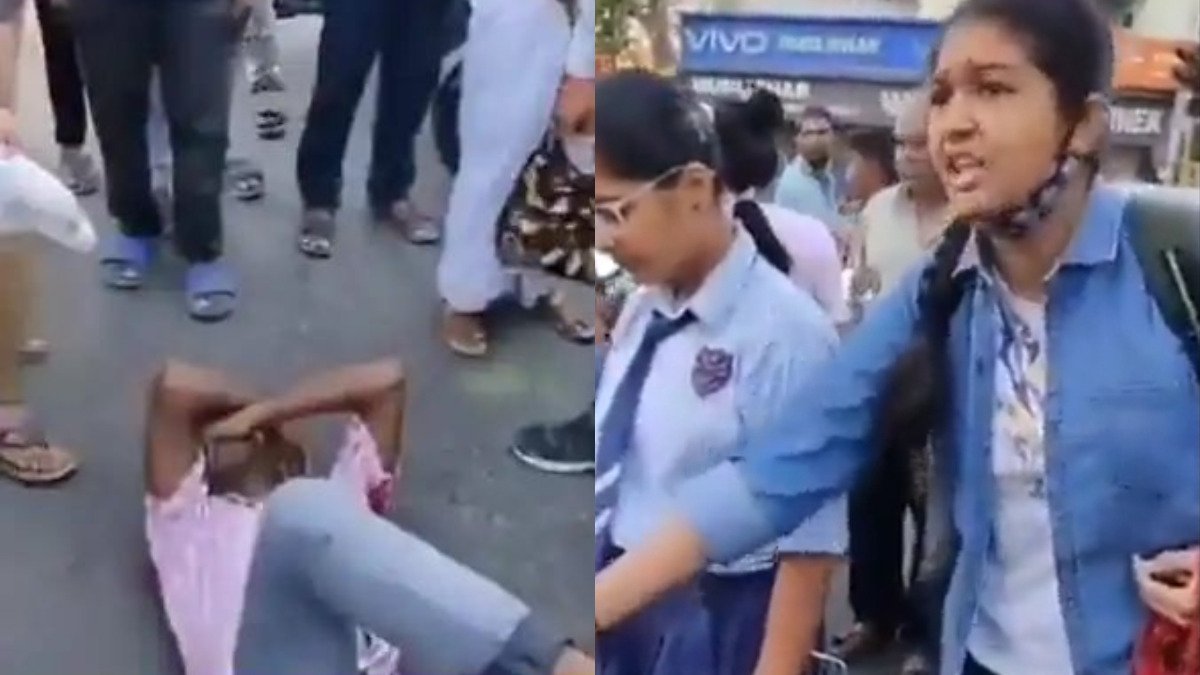 Viral Video: रोड पर बदतमीजी करने वाले युवक को दो बहनों ने बेल्ट से पीटा, वायरल हुआ विडियो