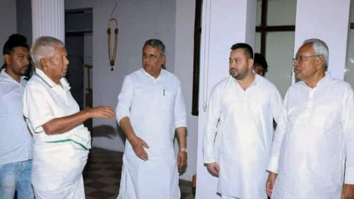 ब्रेकिंग: अचानक लालू प्रसाद यादव से मिलने पहुंचे CM नीतीश, MLA की नाराजगी समेत इन अहम मुद्दों पर हो सकती है चर्चा