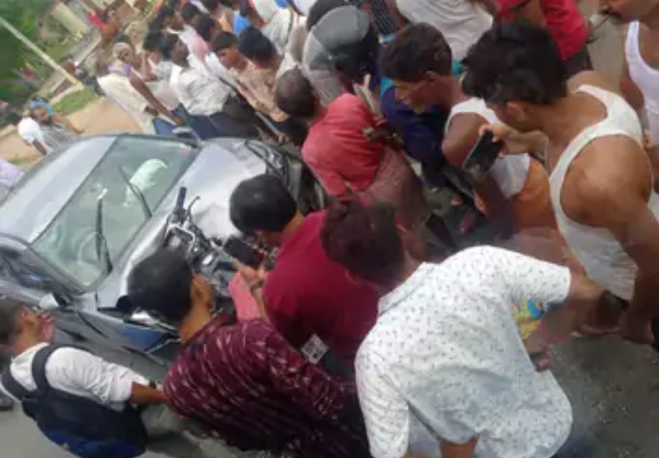 सड़क हादसे में बिस्कुट कारोबारी की मौत, दाउदनगर ​​​​​​​जाने के दौरान हुआ हादसा