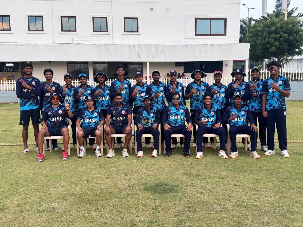 वीनू मांकड़ ट्रॉफी: बिहार U19 ने हरियाणा को 19 रन से हराया, अनमोल ने बनाए 184 रन